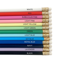 Crayon personnalisé gravé sur mesure, crayon avec nom personnalisé pour la rentrée scolaire, crayon d'écriture personnalisé, cadeau promotionnel de bureau