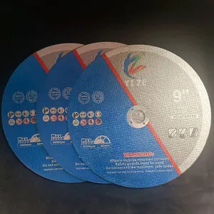 Disco de corte para metal, disco de alta qualidade de 9 polegadas e 230 mm