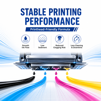 Encre éco-solvant 1L CMYK pour Epson I3200 XP600 DX5 DX7 Impression de logos d'équipes sportives, autocollants et graphiques
