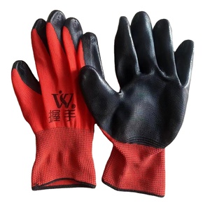 Guantes <span class=keywords><strong>de</strong></span> <span class=keywords><strong>Trabajo</strong></span> <span class=keywords><strong>de</strong></span> Seguridad Recubiertos <span class=keywords><strong>de</strong></span> Nitrilo Ligero <span class=keywords><strong>de</strong></span> 32 g, Guantes <span class=keywords><strong>de</strong></span> <span class=keywords><strong>Trabajo</strong></span> <span class=keywords><strong>de</strong></span> Poliéster Blanco <span class=keywords><strong>de</strong></span> 13 g con Palma Recubierta <span class=keywords><strong>de</strong></span> Nitrilo Gris para Construcción - Product Image 2