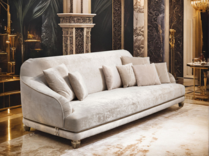 italienisches design high-end-heimmöbel maßgeschneidert modernes design stoff großes sofa luxus wohnzimmer sofa - Product Image 3