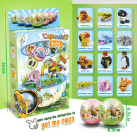 Ensemble de jouets de construction 14 ans et plus, petites pièces en plastique ABS écologique, échelle 1:1, 12 pièces, Battle City Black Hawk