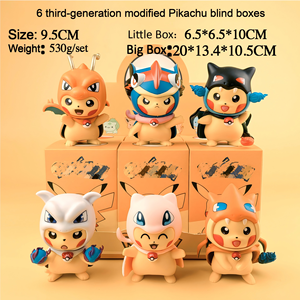 Prêt à expédier : Jouet boîte mystère Monstre de dessin animé, Mini figurine anime personnalisée pour décoration de gâteau, cadeau d'<span class=keywords><strong>anniversaire</strong></span> et décoration de fête pour enfants - Product Image 3