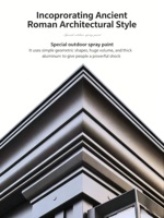 Gazebo bioclimatique en aluminium de haute qualité pour chalet, imperméable et résistant aux UV, décoration de jardin écologique