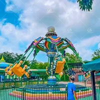Nouvelle Aventure Extérieure Emmêlante avec Capacité de 16 Personnes, Puissance de 25 kW, Tension 220V/380V pour Fêtes Foraines et Parcs d'Attractions