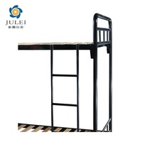 Litera moderna con marco de Metal para adultos y niños, segura y estable para uso en hostales/apartamentos, fácil montaje, tamaño/color personalizable