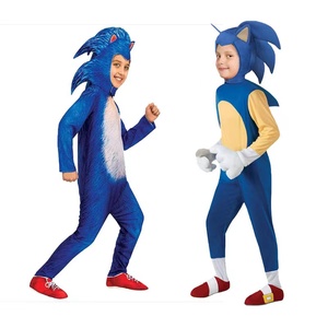 Disfraz <span class=keywords><strong>de</strong></span> <span class=keywords><strong>Sonic</strong></span> para Niños, Unisex, para Fiestas <span class=keywords><strong>de</strong></span> Halloween, Disfraz <span class=keywords><strong>de</strong></span> TV y Cine, Poliéster - Product Image 1