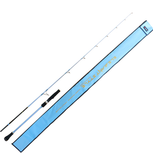 Caña de Pescar Huayue de 1.9M, 1.5 Piezas, Fuji Slow Pitch Jigging, para <span class=keywords><strong>Pesca</strong></span> en <span class=keywords><strong>Barco</strong></span> en el Océano y Lubina/Trucha en Lago, Mango de EVA, Carbono, 180-300g - Product Image 1