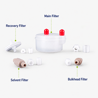 FILTRS KIT 4 STUKS DB-PG0226 Voor Domino A Serie Aplus Serie A100 A200 A300 Inkjet Printing Machines Onderdelen