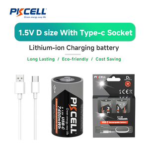 PKCELL 1,5 V Aa Aaa <span class=keywords><strong>Triple</strong></span> <span class=keywords><strong>a</strong></span> <span class=keywords><strong>Recargable</strong></span> D Tamaño <span class=keywords><strong>Recargable</strong></span> Paquete de baterí<span class=keywords><strong>a</strong></span> de celda <span class=keywords><strong>recargable</strong></span> - Product Image 2