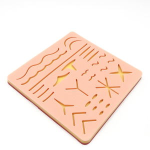 Module de suture cutanée multi-couches MTS, coussin de pratique en silicone pour la suture cutanée, peau simulée pour l'entraînement à la suture, commerce transfrontalier - Product Image 2