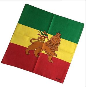 Prêt à expédier fans d'encouragement drapeaux nationaux en coton foulard imprimé bandana jamaïcain personnalisé - Product Image 4