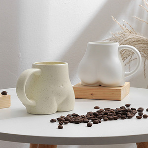 <span class=keywords><strong>Tasse</strong></span> à café en porcelaine créative et amusante en forme de fesses, avec poignée, compatible lave-vaisselle et micro-ondes, option logo personnalisé, <span class=keywords><strong>tasse</strong></span> <span class=keywords><strong>humoristique</strong></span> unique - Product Image 2