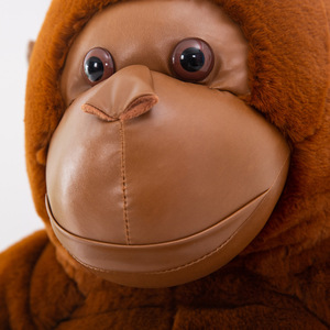 Peluche Realista de Orangután Colgante, Juguete de Mono Personalizado, Divertido, con Brazos Largos, Simulación de Gorila, Adorno de Animal Salvaje - Product Image 4