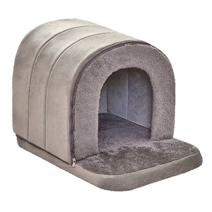 New PP Cotton <b>Dog</b> Cat Tunnel <b>Bed</b> Winter-Warm Small <b>Dog</b> House Detachable Washable <b>Enclosed</b> Tent-Style Thickened All Seasons - Product Image 5