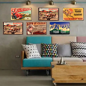 ป้ายโลหะอลูมิเนียมวินเทจย้อนยุคป้ายดีบุกป้ายโลหะแบบวินเทจตกแต่งป้ายโลหะแบบตลก - Product Image 6