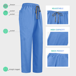 42217 Ensembles de blouses médicales, Pyjama chirurgical respirant, Pyjama chirurgical en gros, Pyjama chirurgical en rayonne pour homme - Product Image 4