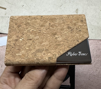 Porte-cartes de visite en métal RFID pour hommes, design personnalisé de haute qualité avec logo, avec boîte cadeau