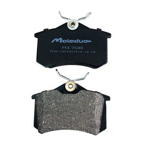 M1708 1K0698451A 1H0615415 8E0698451 D340 440600295R 8D0698451 Plaquettes de frein arrière pour Audi Peugeot <span class=keywords><strong>Seat</strong></span> VW Skoda Renault SP1391 - Product Image 5