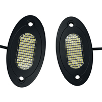 Kingshowstar 12V violet lumière UV noir lumière blanche lampe de poche UV lampe de roche pour camion voiture
