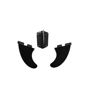 Juego de Aletas Tri Fin de Fibra de Carbono para Tabla de Surf Power Jet Board, Incluye Aletas Centrales y Traseras HS-F - Product Image 3