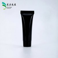 Tube cosmétique pour fond de teint 19 mm avec bouchon à vis en PE, surface brillante, impression de logo personnalisée pour crème pour les yeux, fard à paupières, rouge à lèvres, sérum - Vente en gros