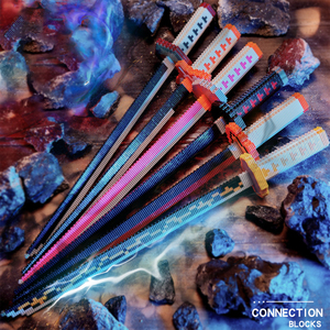 Venta al por mayor de una pieza Roronoa Zolo <span class=keywords><strong>Yubashiri</strong></span> espada Diy bloques de construcción espada modelo de juguete espadas katana - Product Image 6