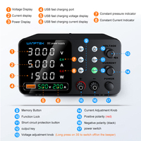 Alimentation électrique WANPTEK TPS-C305 30V 5A AC-DC, verrouillage en un clic, protections OCP/OVP/SCP, efficacité de 89%, puissance maximale de 150W, garantie d'un an