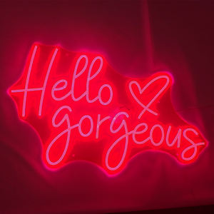 Comunidad Give Back LED Letrero de luz de neón Tienda Exhibición Tienda Decoración Señalización iluminada - Product Image 5