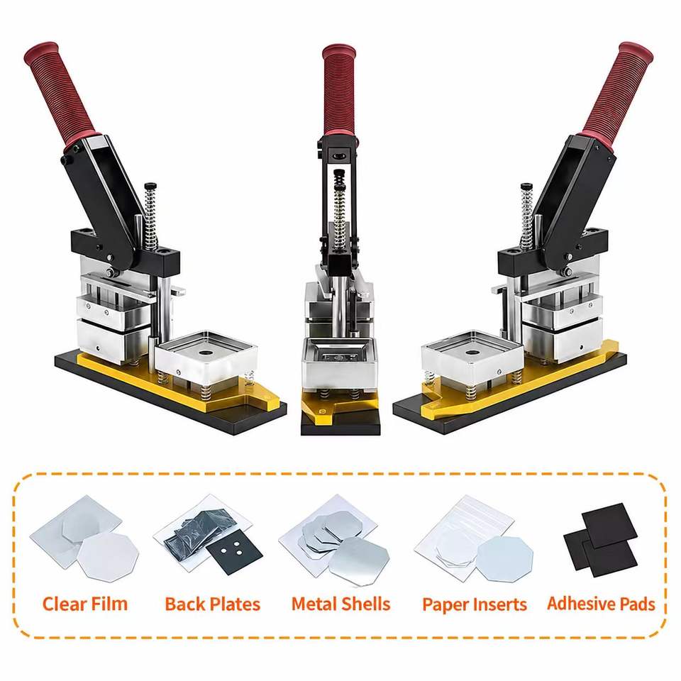 Custom 50x50mm Magnetic Refrigerator Sticker Maker Machine Kit DIY ...
