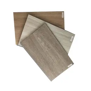 Simplicidad moderna grano de madera Spc suelo Pu clic suelo laminado 4mm bloqueo calidad impermeable Spc suelo de vinilo