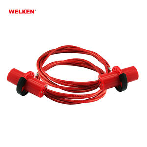 Precio barato Ajustable Aislado 2M Dia 6mm Universal Seguridad y <span class=keywords><strong>Cable</strong></span> DE SEGURIDAD LOTO para Max 5 Candados - Product Image 5