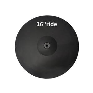 12 "14" 16 "18" 3 khu vực đầy đủ cao su Cymbal với Choke cho trống điện tử bộ - Product Image 2