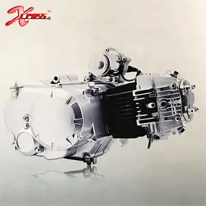 Chinese Cheap 50cc/70cc/90cc/100cc/110cc Motorcycle Engine Motor Electric/Kick start Automatic Clutch 4 gears