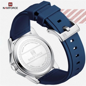 Reloj de Pulsera de Cuarzo NAVIFORCE, Casual, Deportivo, Resistente al Agua, para Hombre, con Correa de Silicona, Luminoso, Reloj Masculino - Product Image 3