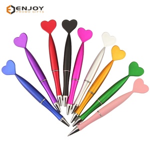 Promoción, bolígrafo giratorio de amor de plástico creativo personalizado, bolígrafo de regalo de firma de oficina - Product Image 2