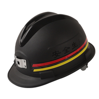WEIWU HDPE Construction Hard Hat 188 Casque de mineur avec support de lampe de mine Casque de sécurité pour l'exploitation minière et la construction