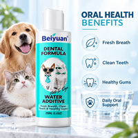Additif buccal OEM ODM pour animaux de compagnie : Formule botanique personnalisée pour une haleine fraîche, le nettoyage des dents et le soin des gencives chez les chiens et les chats