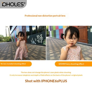 Mobile Phone Universal External <strong>Lens</strong> 105MM Portrait Telephoto SLR Professional Photography Large Aperture Close-up <strong>Lens</strong> Made - Product Image 4