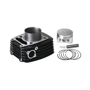 Motosiklet motor silindiri delik boyutu 63.5mm Pulsar180 180cc Piston ve halkalar Set