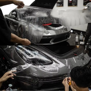 Films de voiture américains ULTIMATE PLUS de qualité supérieure nouveau Film de peinture d'autocollants de carrosserie de réparation instantanée d'abrasion TPU noir mat <span class=keywords><strong>Satin</strong></span> PPF - Product Image 6