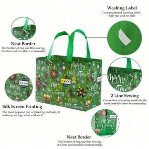 Customized Style Oem Reusable PP Laminated Non Woven Tote Bags for Promotional - Product Image 2