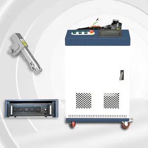 CE 1000w 2000w macchina per la pulizia Laser in metallo macchina per la rimozione di ruggine e antiruggine