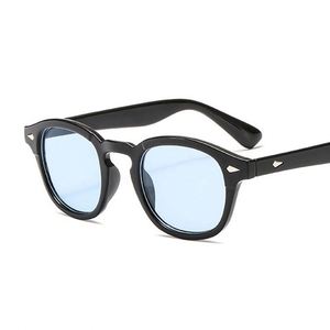Gafas de Sol Redondas Estilo Johnny Depp, de Diseñador, con Lentes Transparentes de Colores Pastel, Vintage, para Hombre y Mujer - Product Image 4