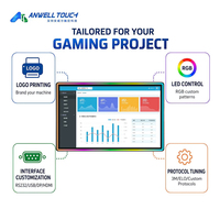 Monitor de Pantalla Táctil LED de 21.5, 23.8 y 27 Pulgadas para Máquinas de Juegos de Habilidad y Arcade