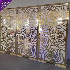 Fondo de PVC Rectangular Sinoperfect, Nuevo y Popular, Fondo Acrílico para Bodas, Decoración de Escenarios para Eventos - Product Image 1