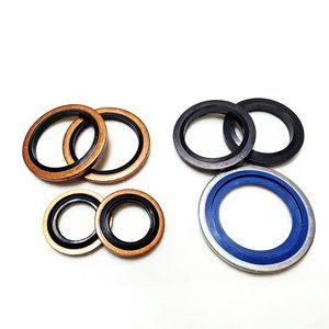 Hydraulic Joint Copper Pad M14.16.20.22.24.30 Bonded Thread <b>Gasket</b> Seal High Pressure 1mm OEM Brand - Product Image 4