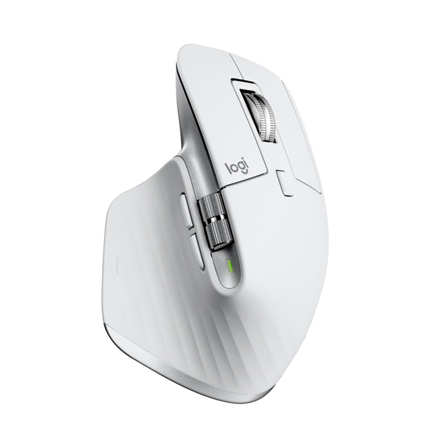 100% Original MX Master 3S Wireless Mouse 8000 DPI Auto-Shift Scroll Wheel USB Interface LED Backlit for Office Use