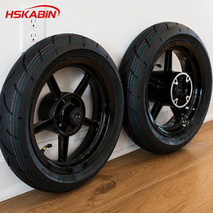 Ruedas Delanteras y Traseras Nuevas para Supermoto de 14 Pulgadas con Neumáticos 110/70-14, 120/70-14 para Carcasas de Neumáticos CST de 14 Pulgadas, Llantas de Aluminio - Product Image 3
