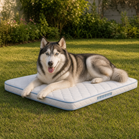 Maßgefertigte OEM-Steppdecke und Kantenbindung für Outdoor-Hundebetten, Gartenmatratzen für Golden Hour und große Hunde, kundenspezifische OEM-Ausführung